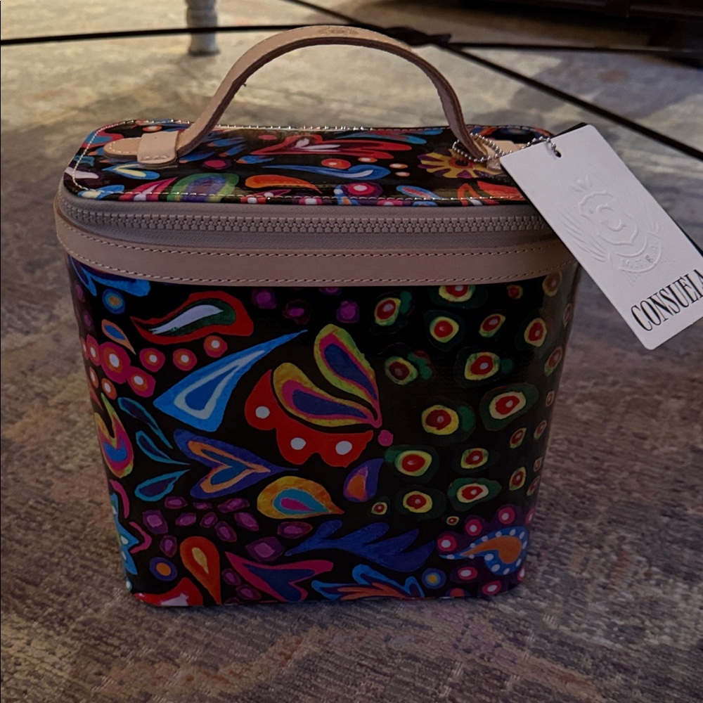 Consuela Vibrant Patterned Cosmetic Case